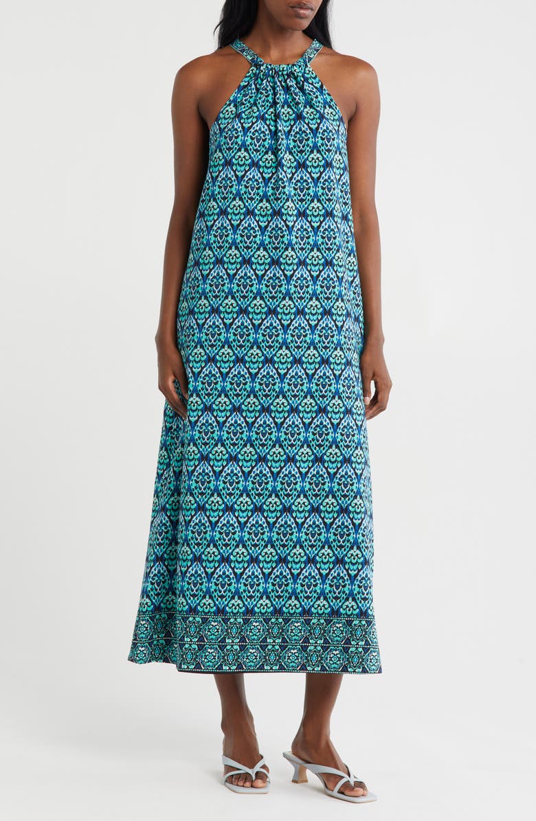 The Good Journey Halter Neck Maxi Dress, Main, color, 