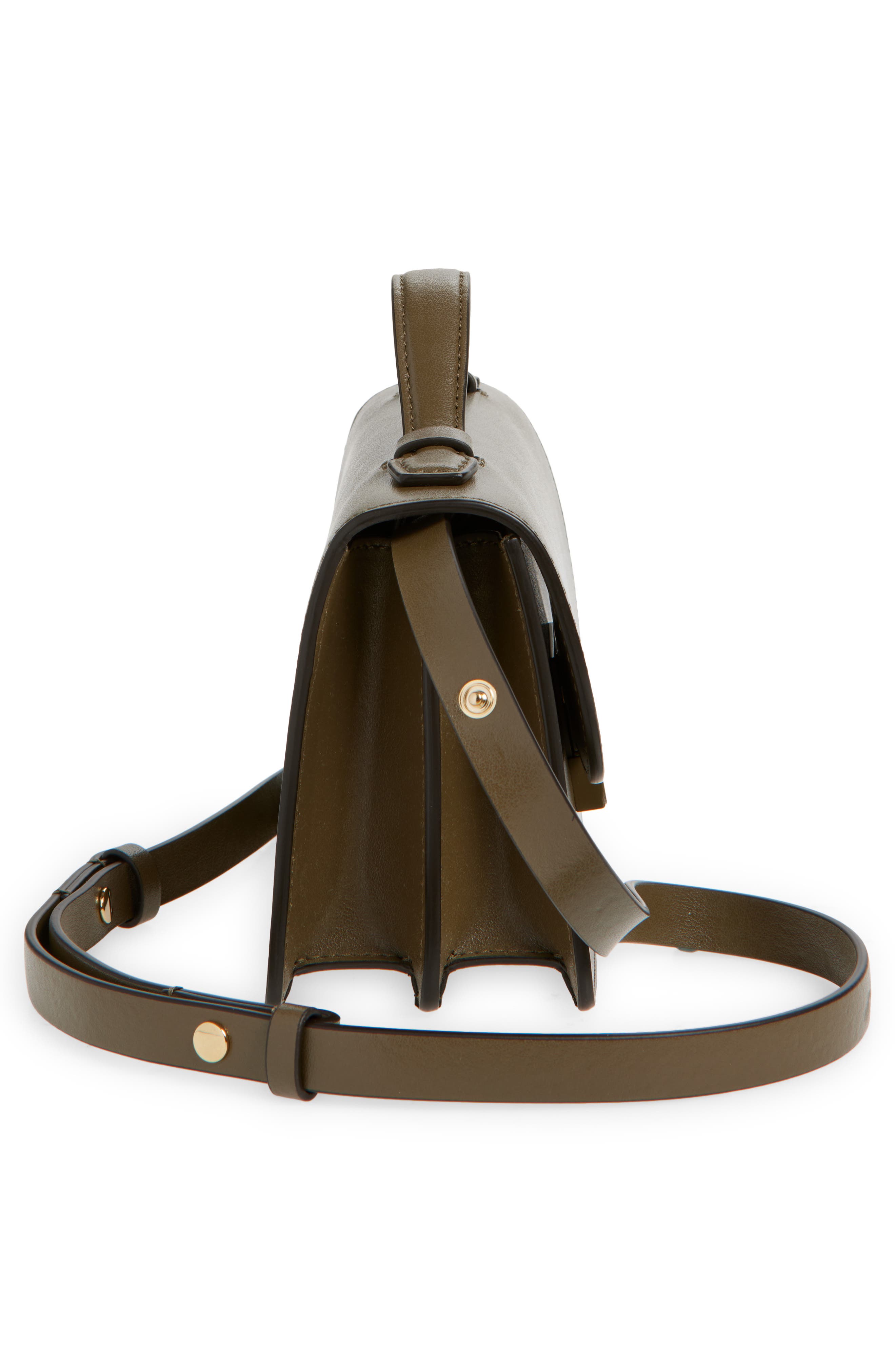 Victoria Beckham The Mini Dorian Leather Shoulder Bag, Alternate, color, 