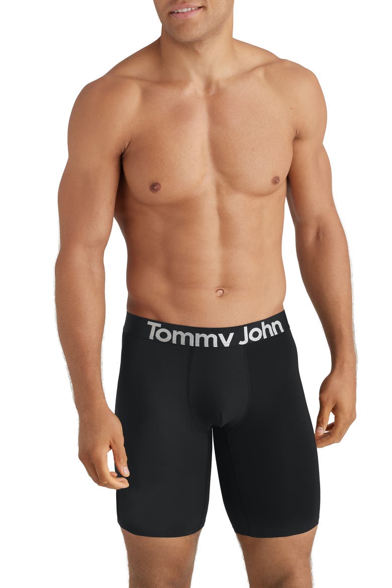 3-Pack 360 Sport 8-Inch Essentials Boxer Briefs, Alternate, color, BLACK