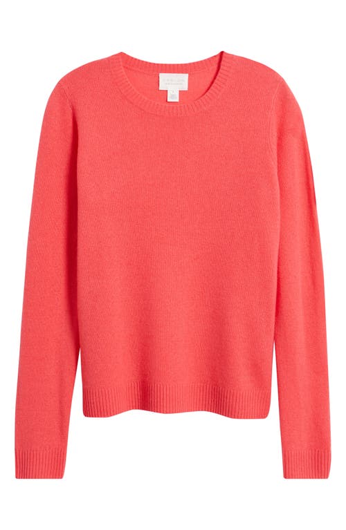 Caslonr Caslon(r) Cashmere Crewneck Sweater In Pink
