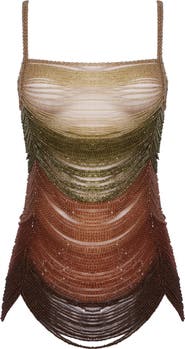 PatBO Solar Embroidery Top