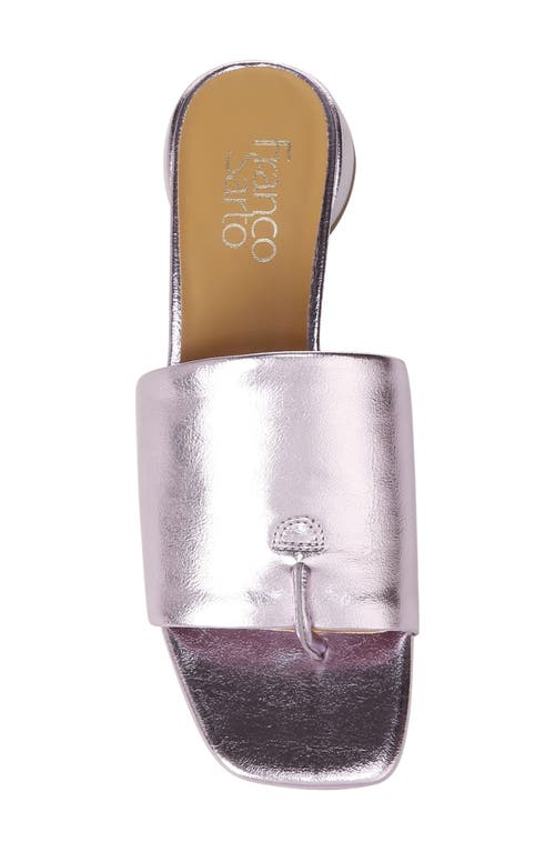 Franco Sarto Loran Slide Dress Sandals In Pink