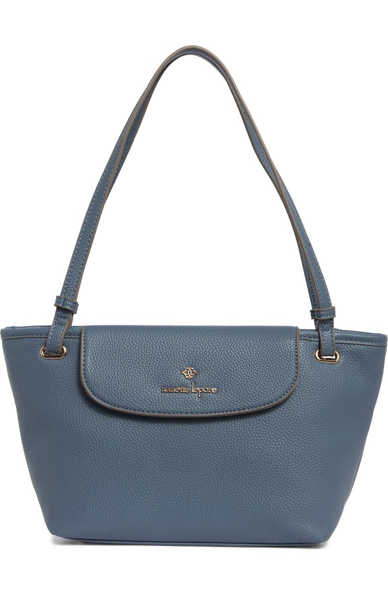 Nanette Lepore Annais Shoulder Bag, Main, color, Denim