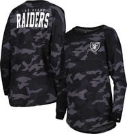 New Era Women's New Era Black Las Vegas Raiders Camo Long Sleeve T-Shirt