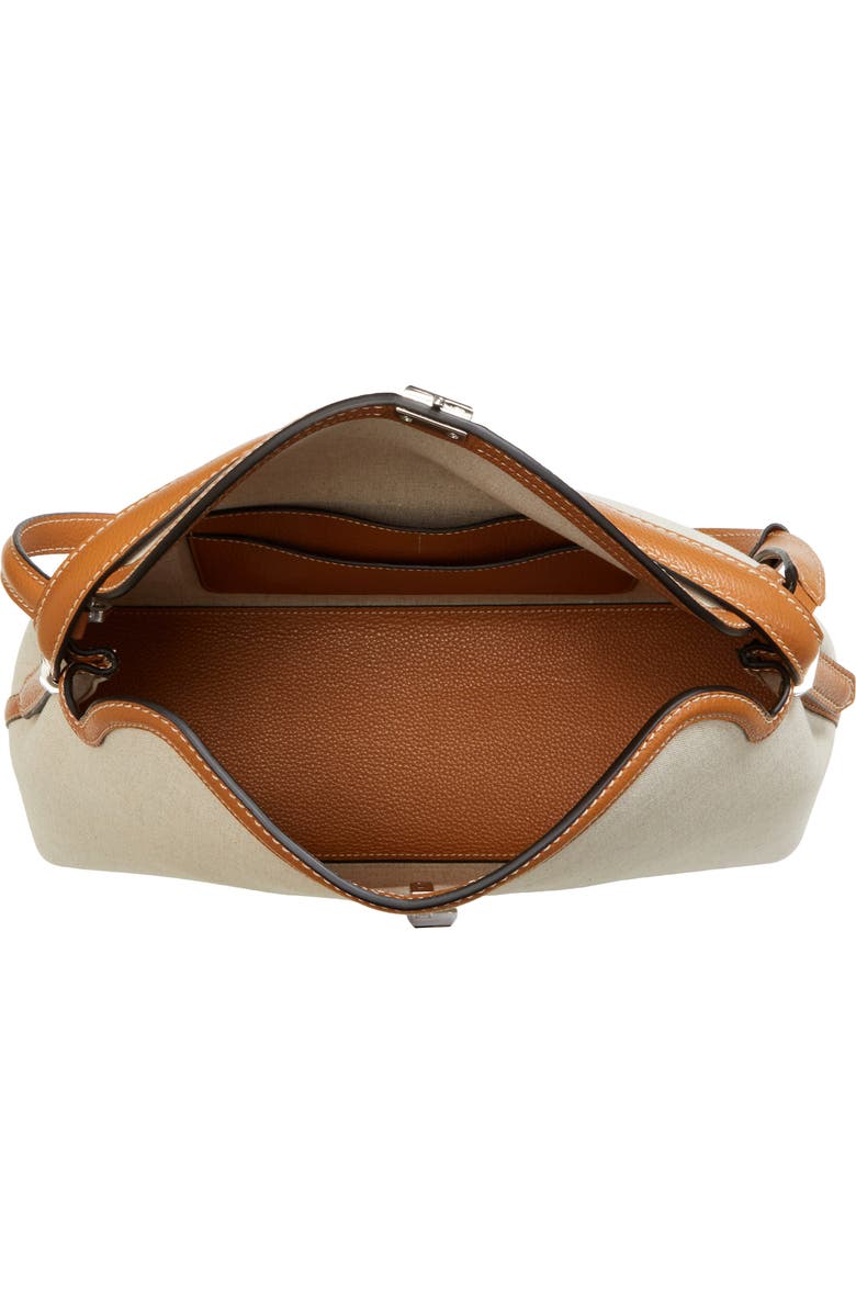 TOTEME T-Lock Canvas Top Handle Bag, Alternate, color,