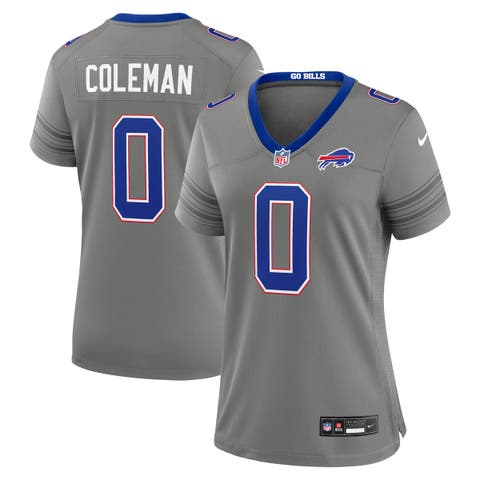 Women's Nike Keon Coleman Gray Buffalo Bills Nickel City Game Jersey