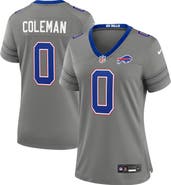 Nike Women's Nike Keon Coleman Gray Buffalo Bills Nickel City Game Jersey