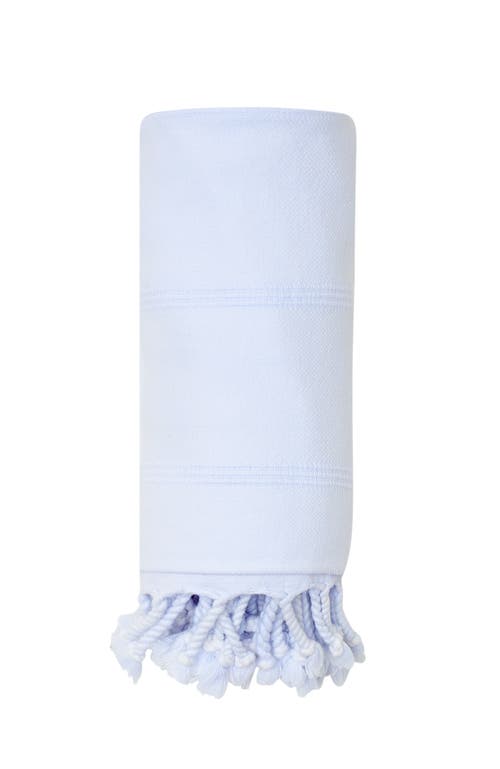 Sunkissed Sand Free Beach Towel - Stonewashed in Milos White 