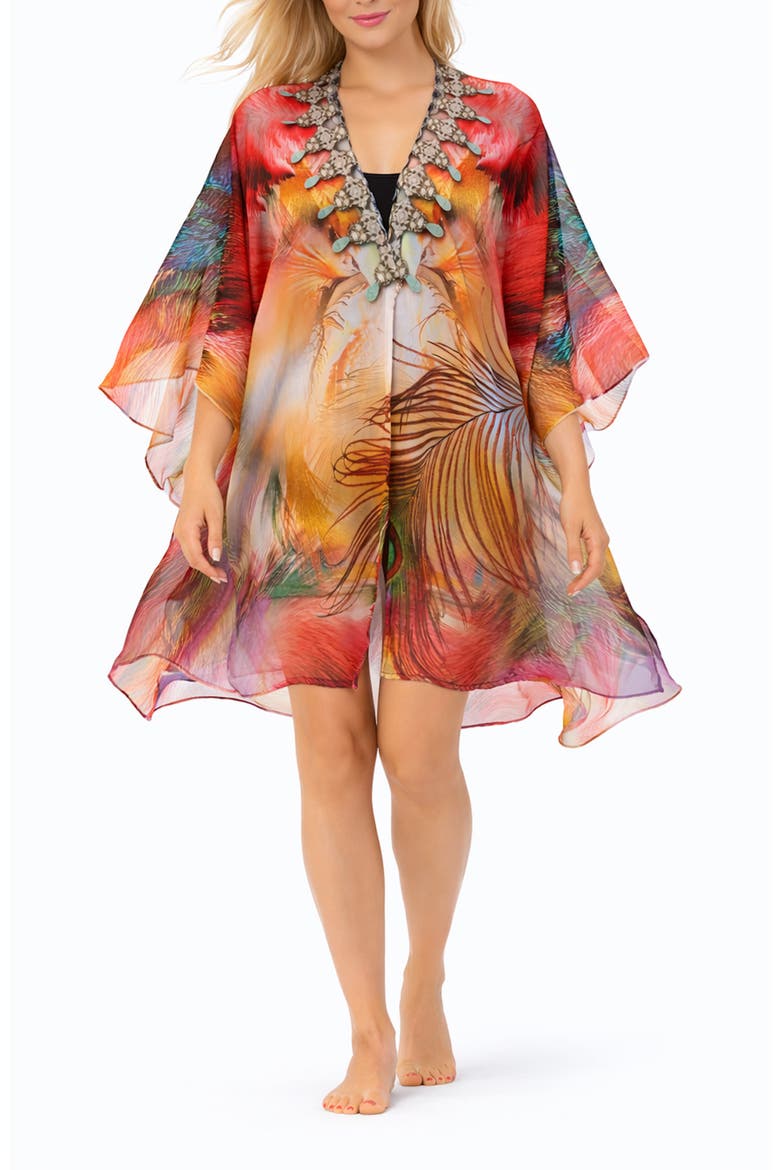 Flowy Duster, Main, color, RUST