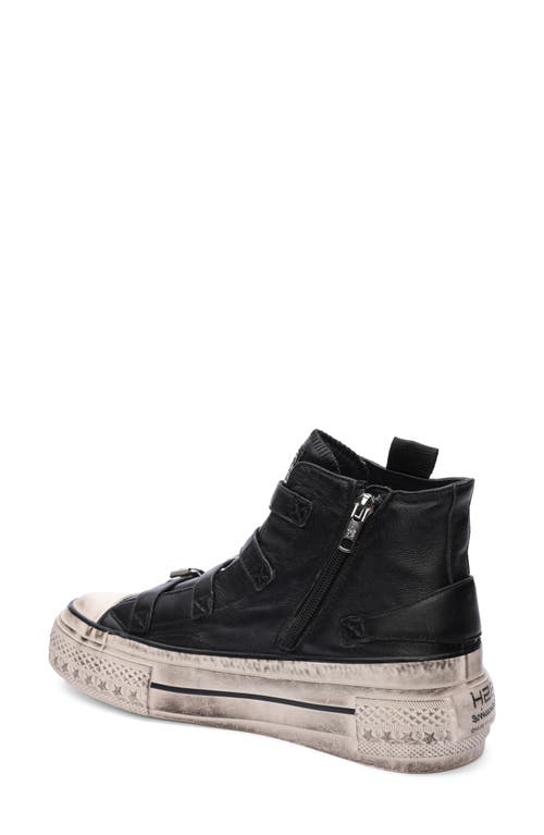 Shop Ash Rainbow Platform Sneaker In Black