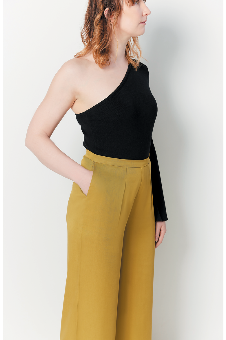 The Wide Leg Pant For Full Hips And Thighs, Alternate, color, Cactus