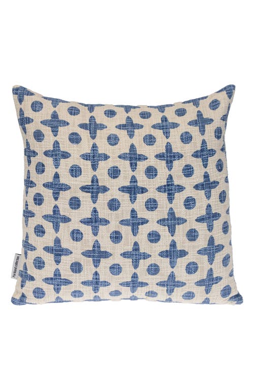 Parkland Collection Geometric Throw Pillow In Blue