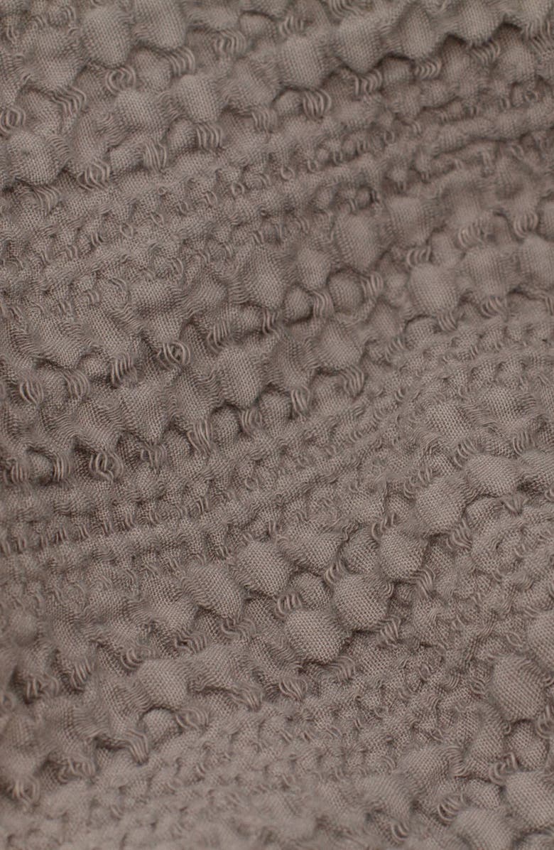 Woven & Weft Reversible Honeycomb Waffle Cotton Duvet & Sham Set, Alternate, color, Grey