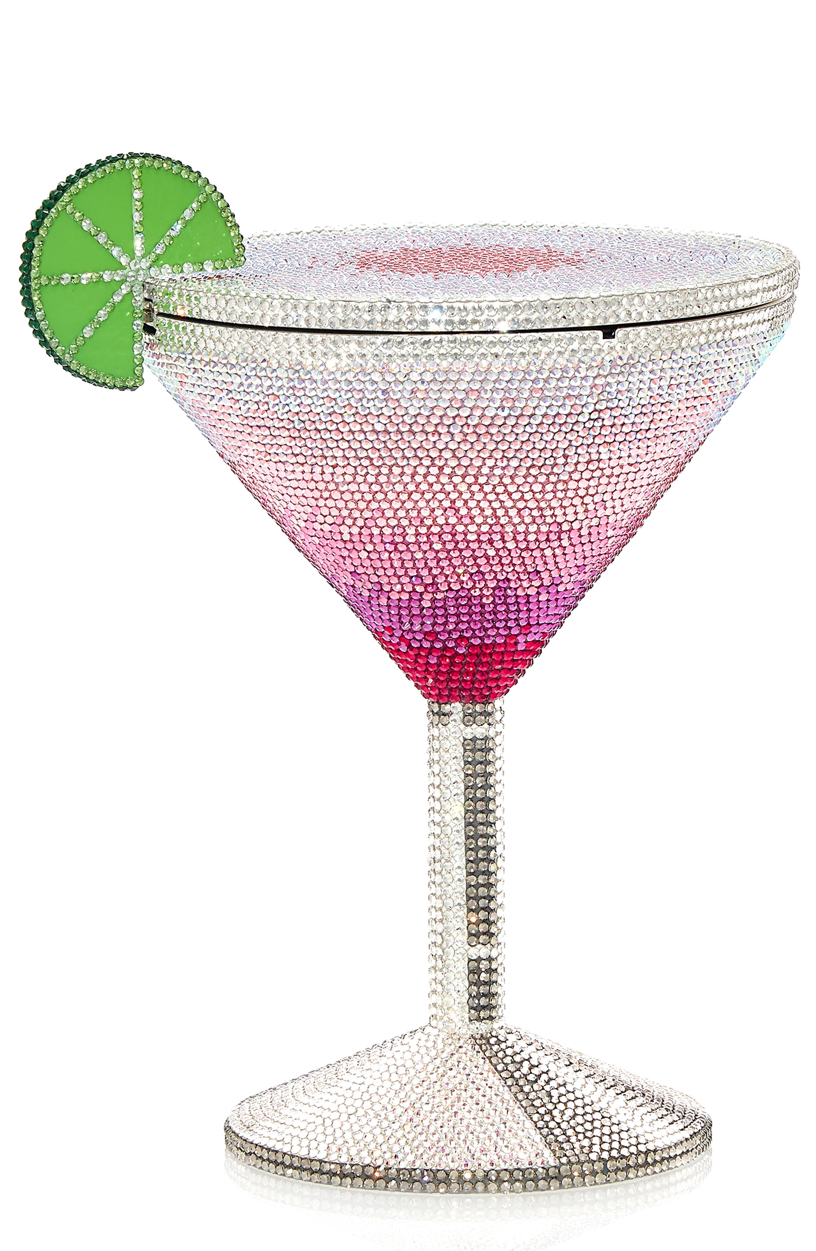 JUDITH LEIBER COUTURE Cosmopolitan Cocktail Beaded Bag, Main, color, 