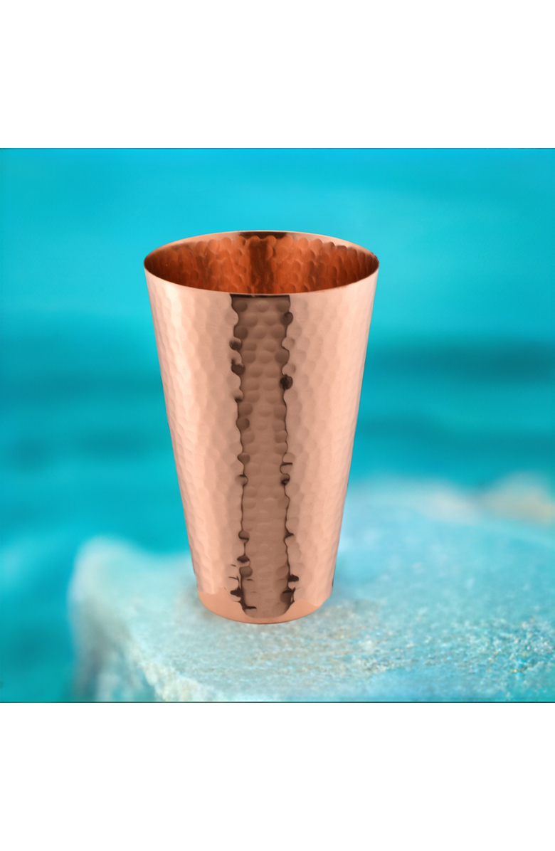 Prince of Scots Hammered Copper Ice Tea Tumbler, Alternate, color, Copper