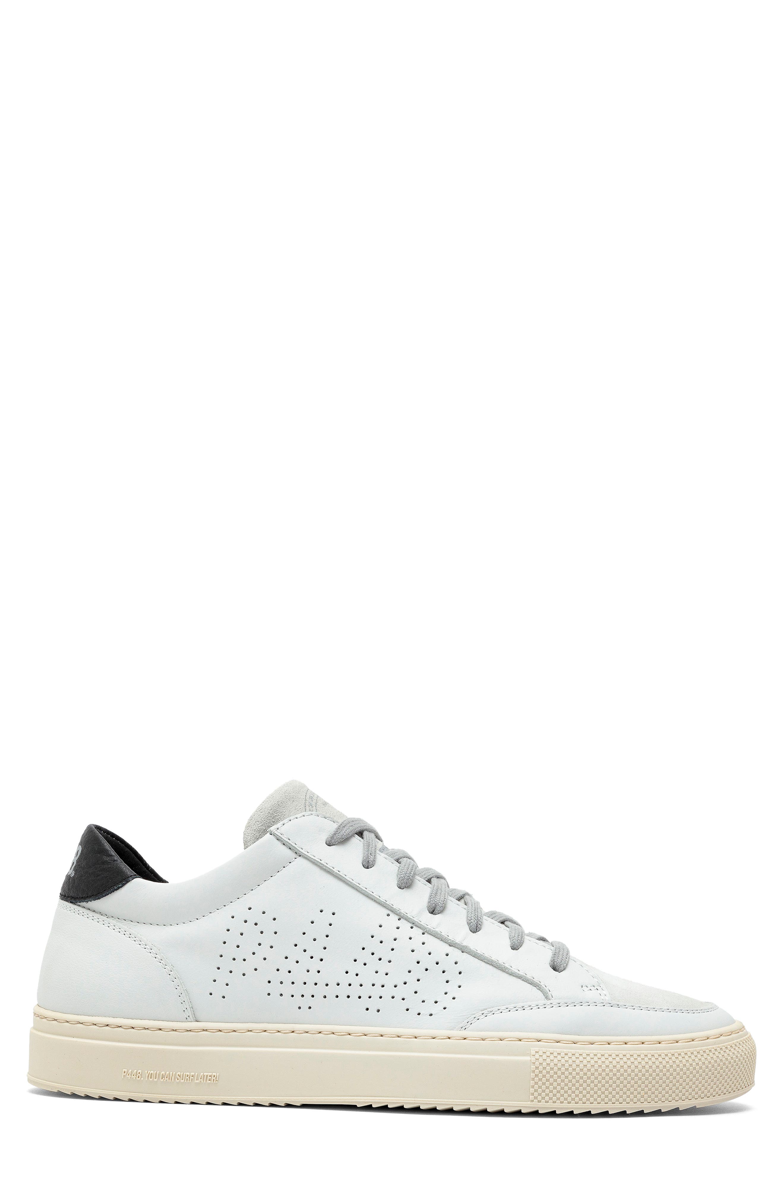P448 Soho Low Top Sneaker, Alternate, color, White/ Black