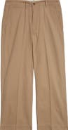 BEAMS Military Cotton Twill Straight Leg Pants