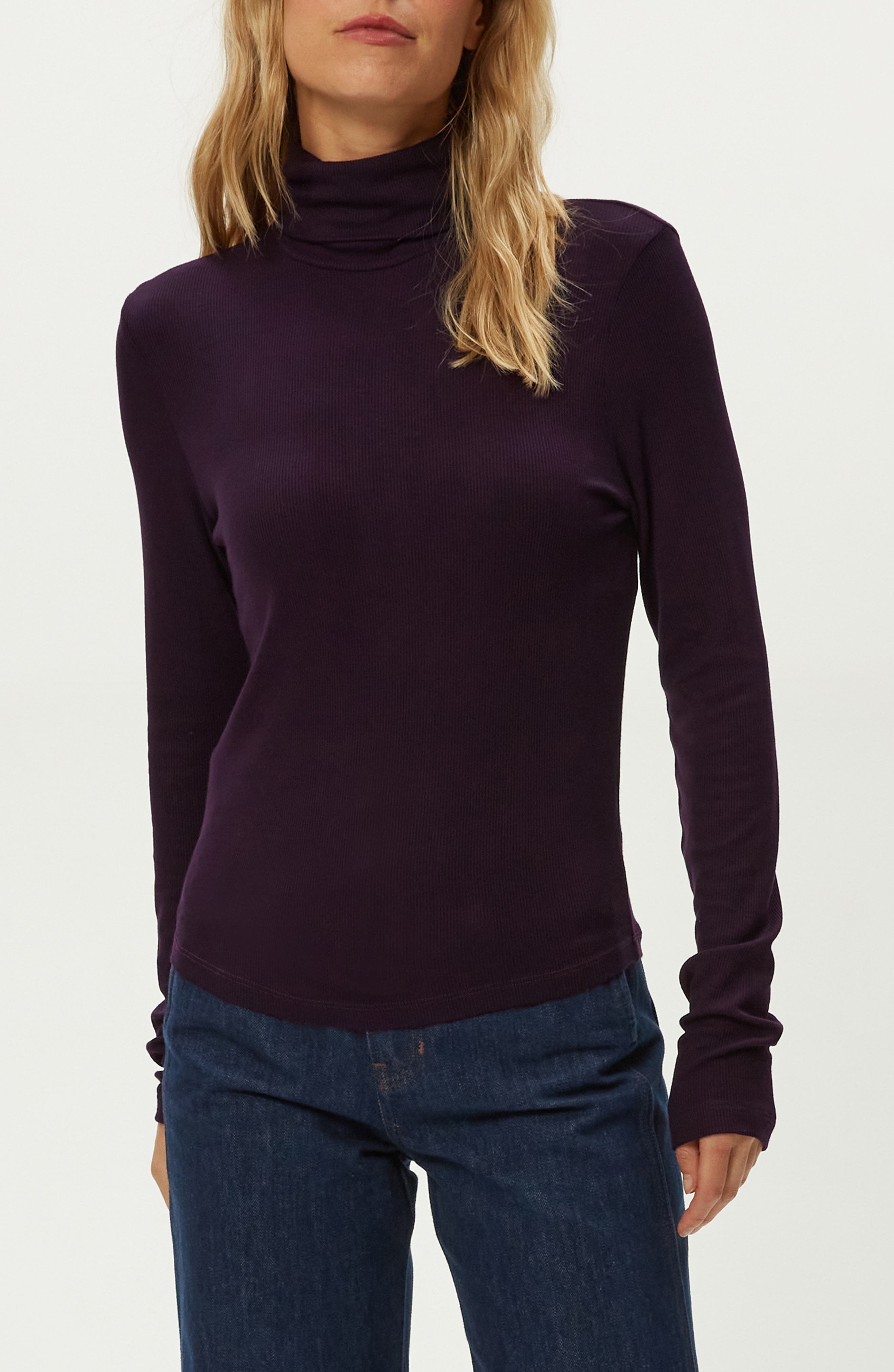 Tara Rib Turtleneck - image 3