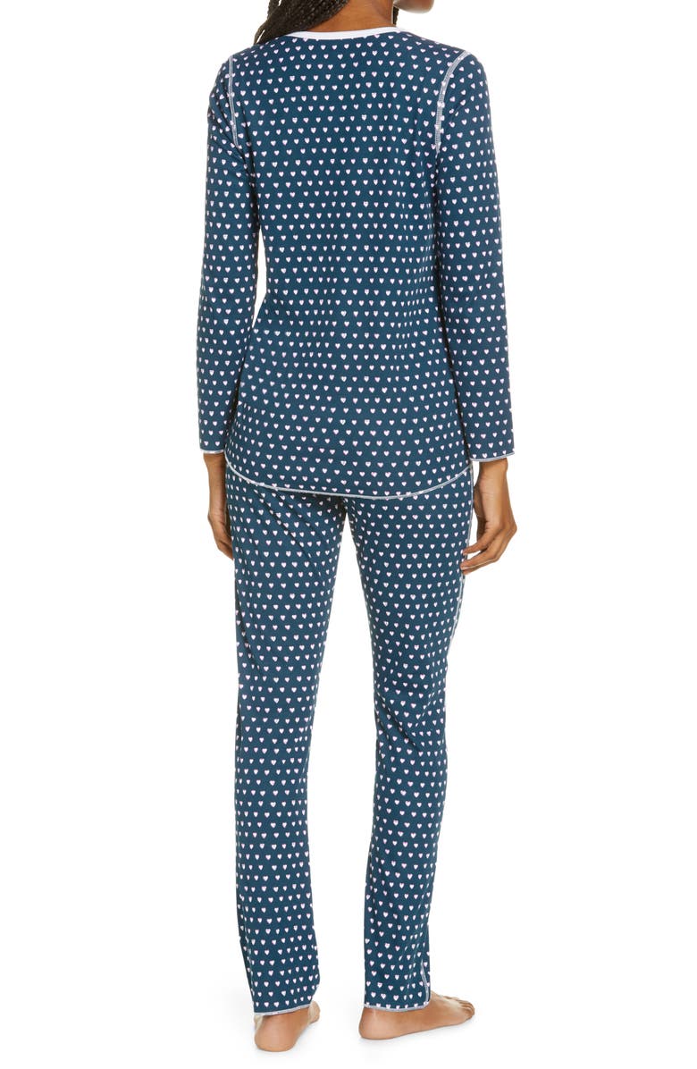 Roller Rabbit Heart Pajamas, Alternate, color,