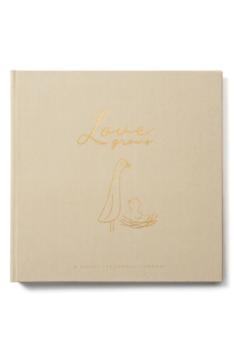 Lucy Darling Pregnancy Journal, Main, color, Beige