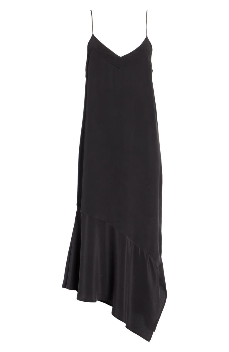 Equipment Jada Asymmetrical Silk Slip Dress, Alternate, color, 