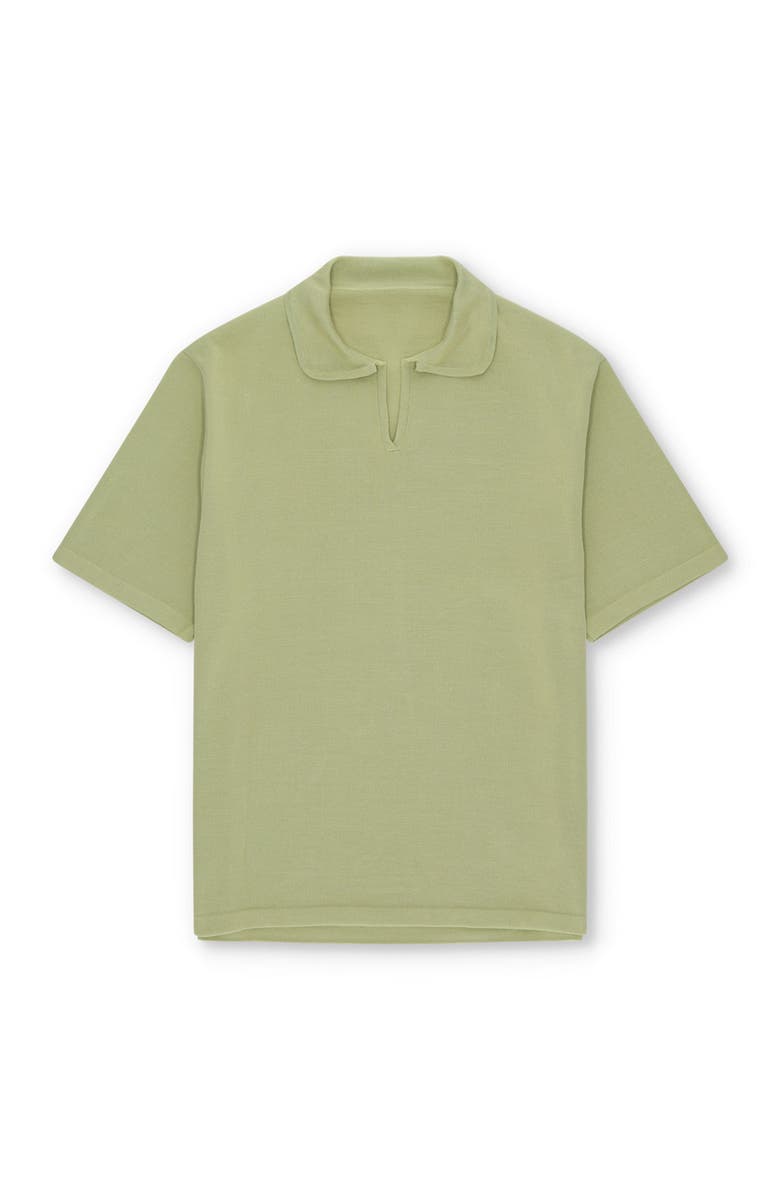 Fortela Andy Cotton Knit Polo, Alternate, color, Kiwi