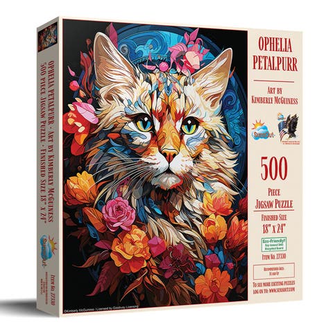 Ophelia Petalpurr 500 piece Jigsaw Puzzle for Adults