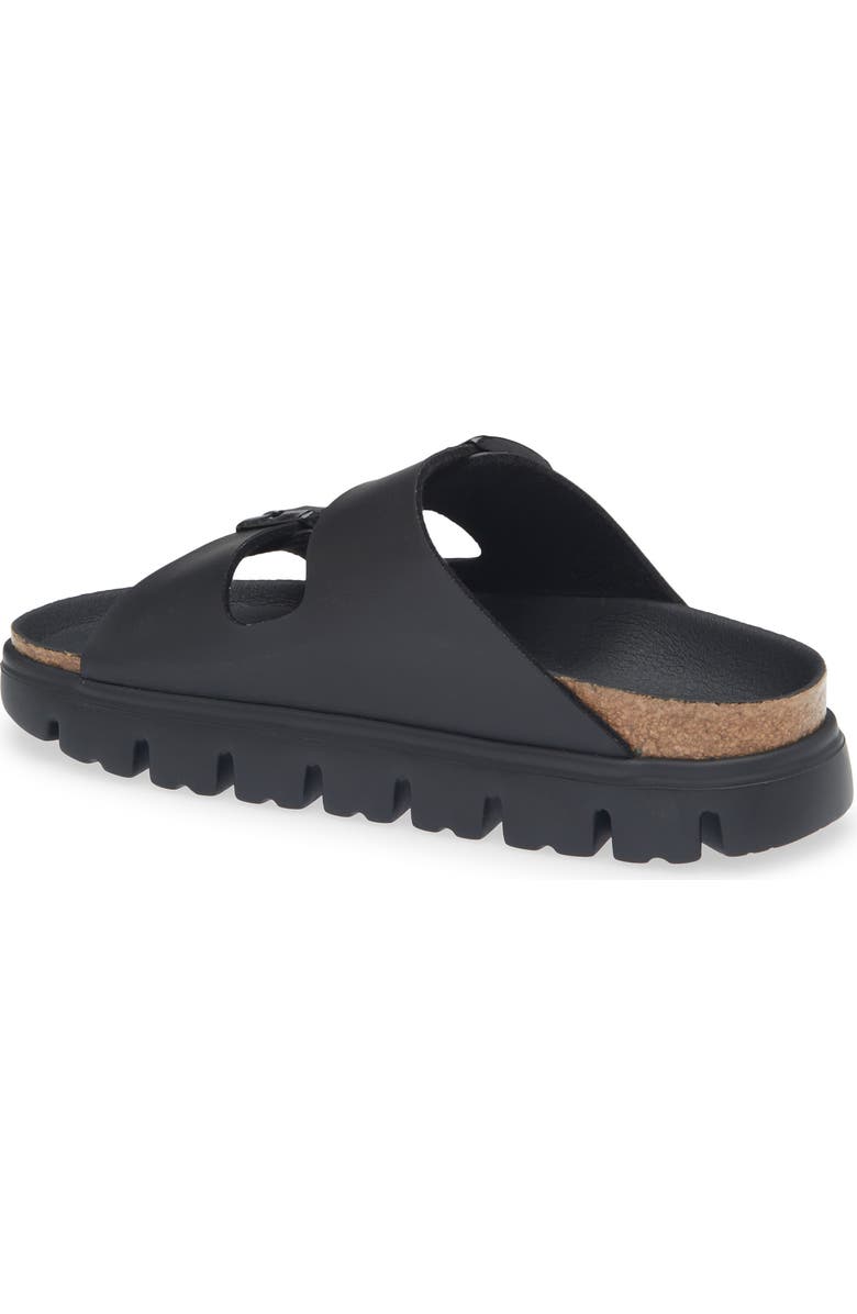 Birkenstock Papillio by Birkenstock Arizona Chunky Platform Sandal, Alternate, color, Black