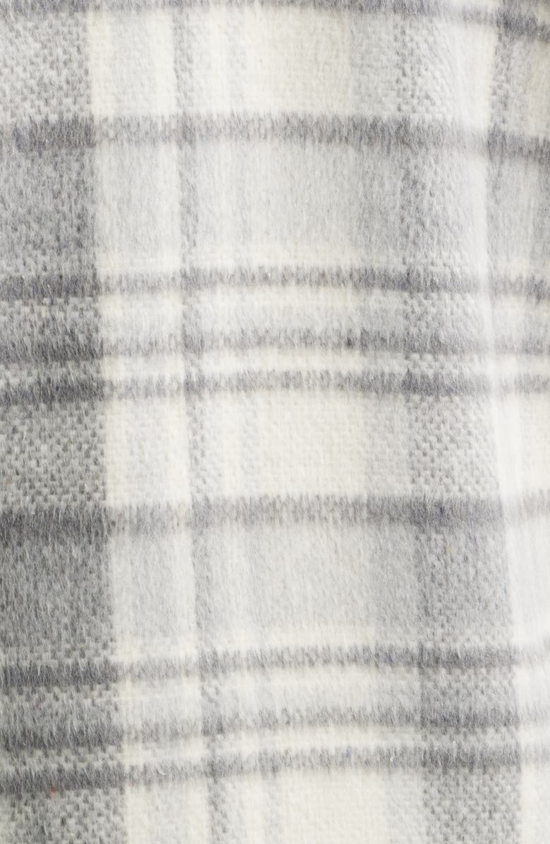 Thread & Supply Fringe Plaid Shacket, Alternate, color,