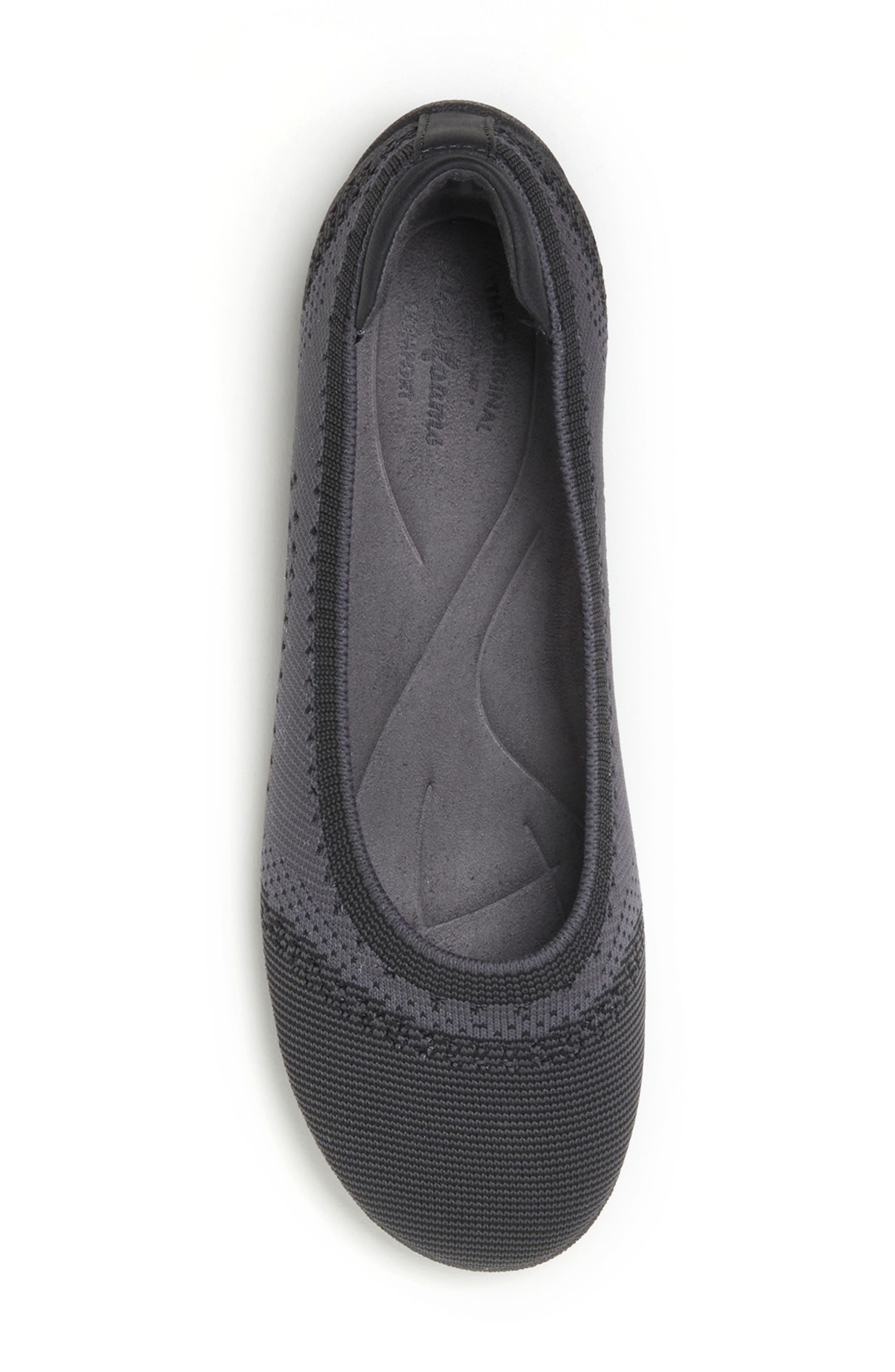 DEARFOAMS Misty Ballet Flat, Alternate, color, Black Multi