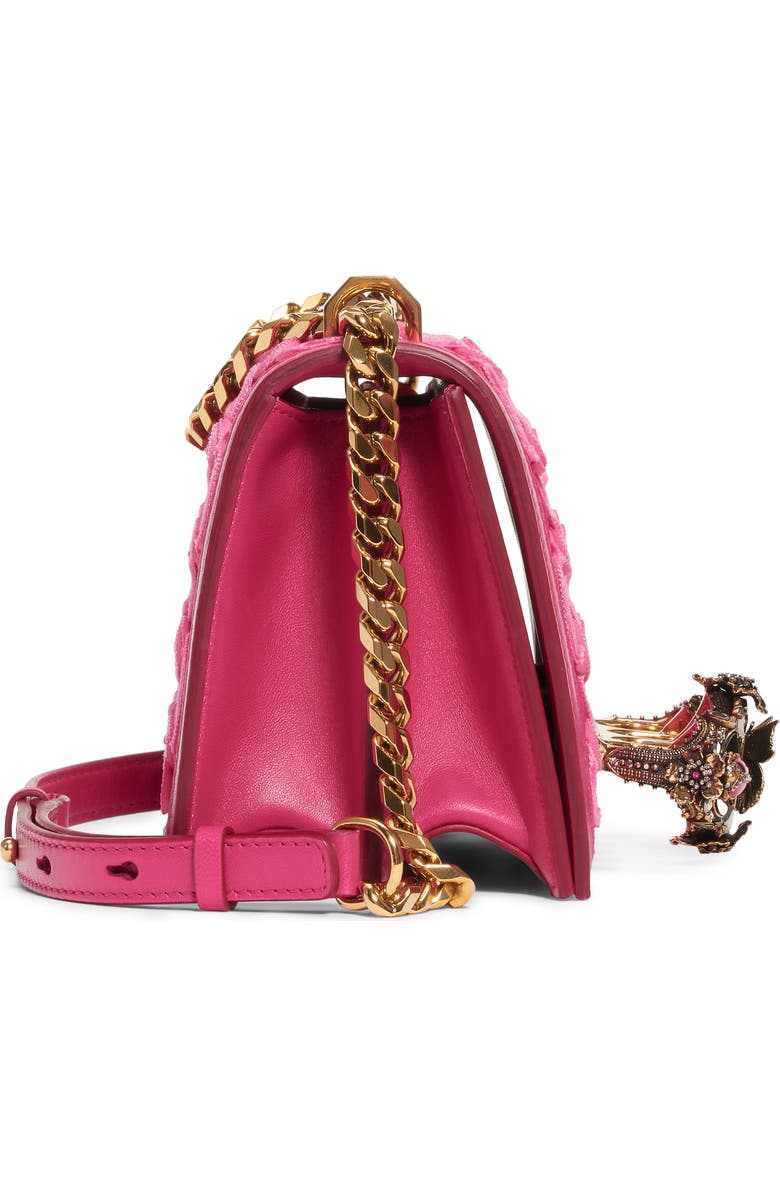 McQueen Alexander McQueen Small Butterfly Knuckle Shoulder Bag, Alternate, color,