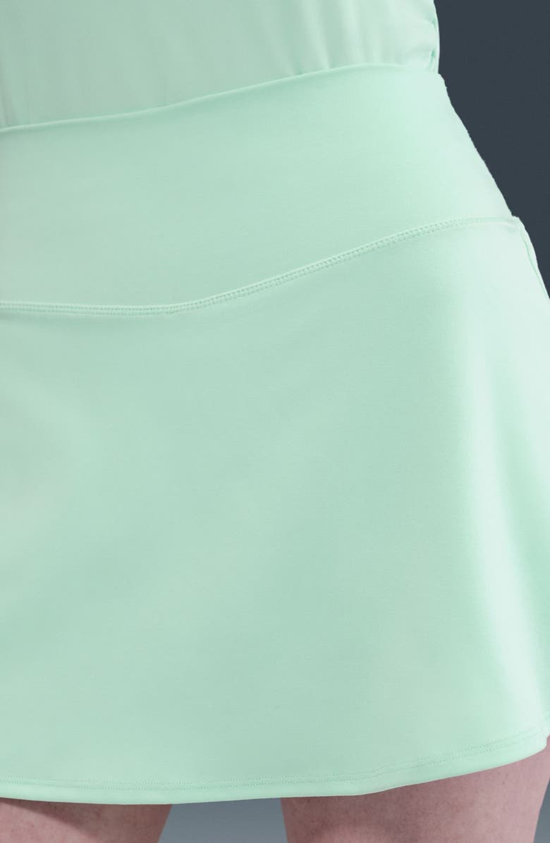 Nike One Dri-FIT Skirt, Alternate, color, Mint Foam/ White
