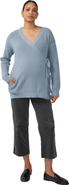 Ingrid & Isabel Ribbed Knit Crossover Maternity Nursing Cardigan