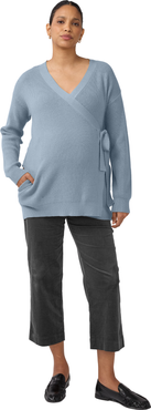 Ingrid & Isabel Ribbed Knit Crossover Maternity Nursing Cardigan