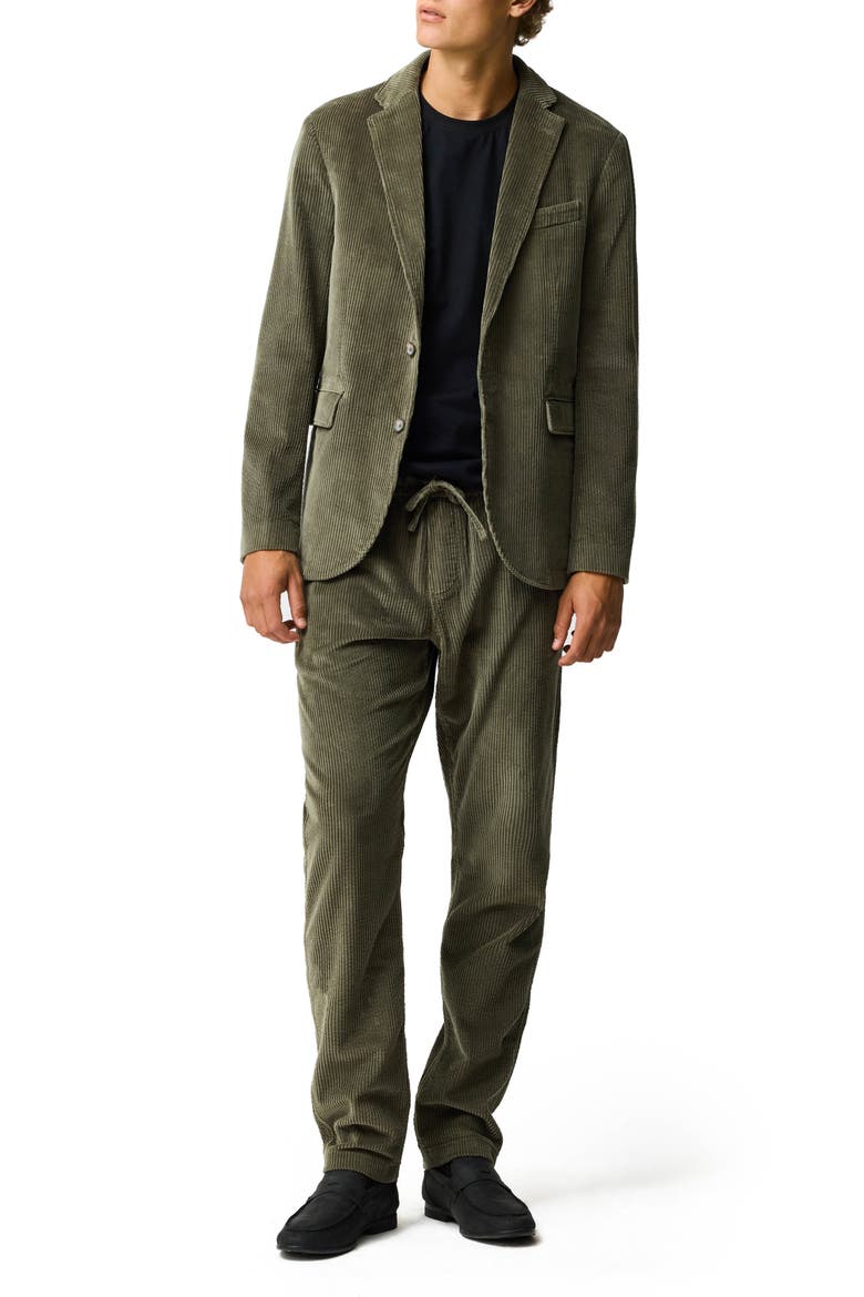 Halls Creek Corduroy Elastic Waist Pants, Alternate, color, PUTTY