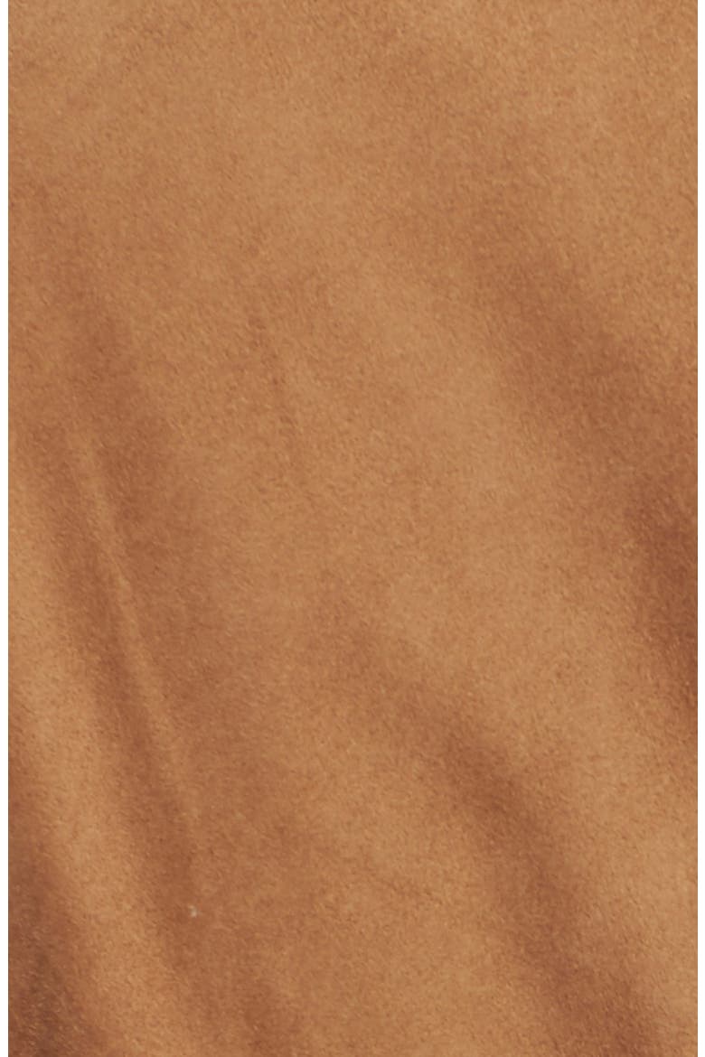Suede Scuba Jacket, Alternate, color, TAUPE