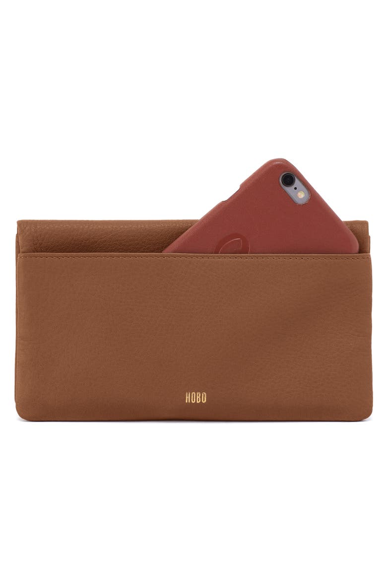 Lumen Leather Bifold Wallet, Alternate, color, TIMBER BROWN