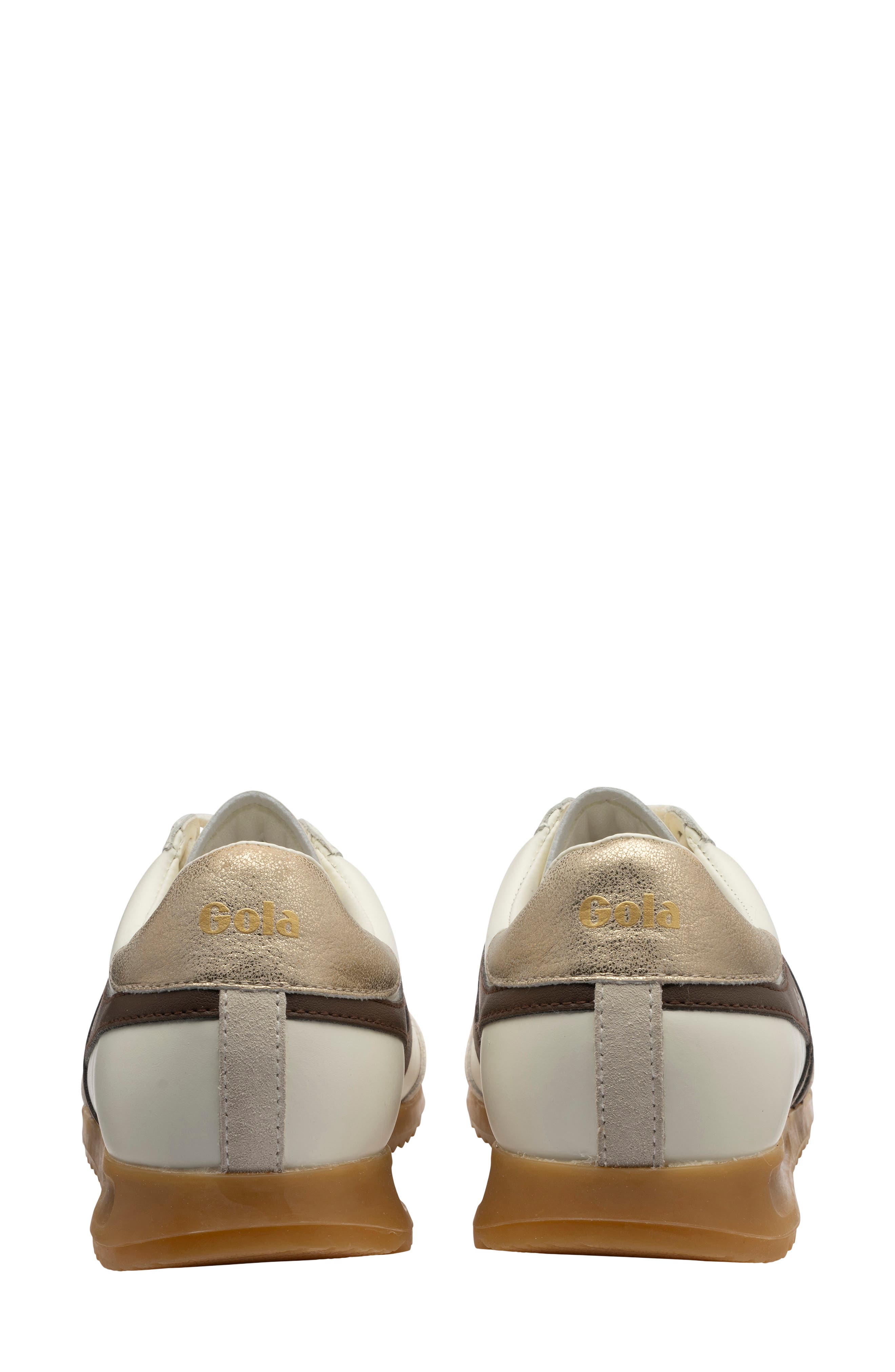 Torpedo Sneaker, Alternate, color, OFF WHITE/ DARK BROWN/ GOLD