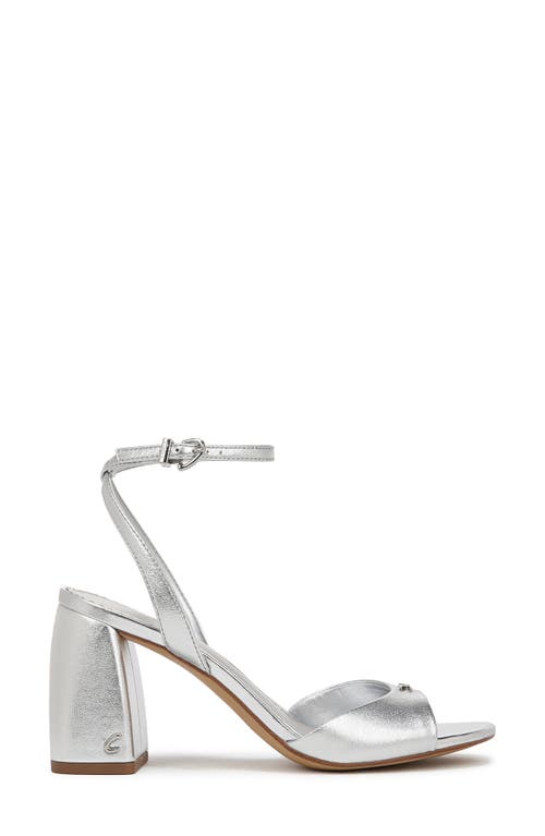 Circus Ny By Sam Edelman Aria Ankle Strap Sandal In Soft Silver