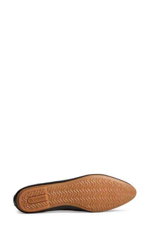 Sperry Piper Ballet Flat In Black