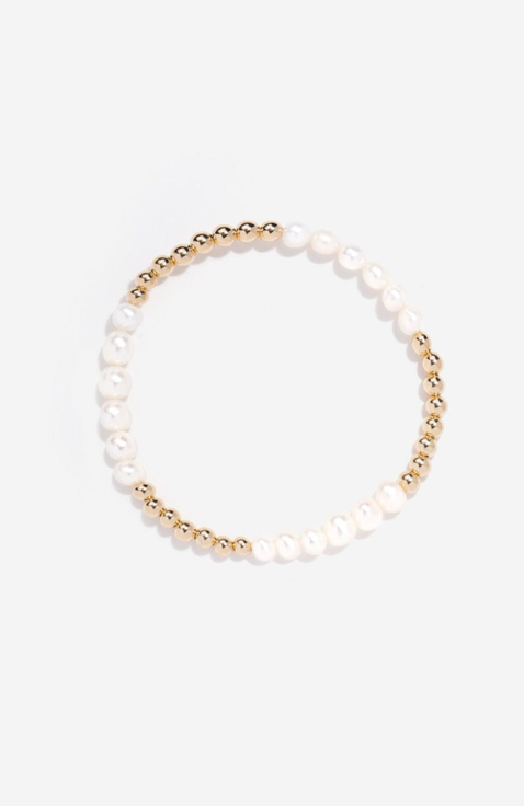 Elliot Pearl Bead Bracelet