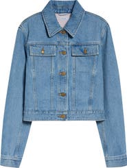 Thom Browne Shrunken Selvedge Denim Jacket