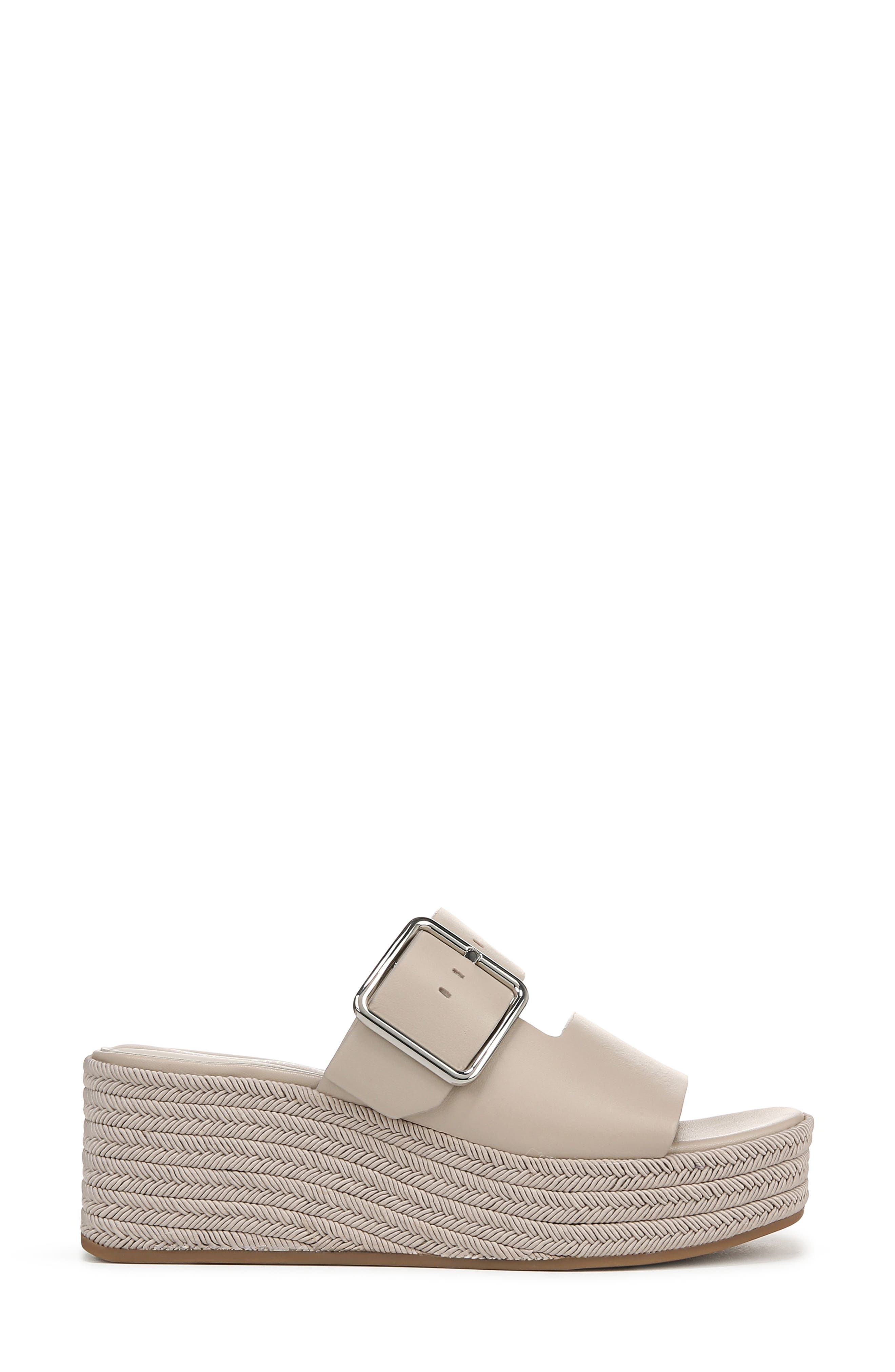 Franco Sarto Taziana Platform Sandal, Alternate, color, Grey