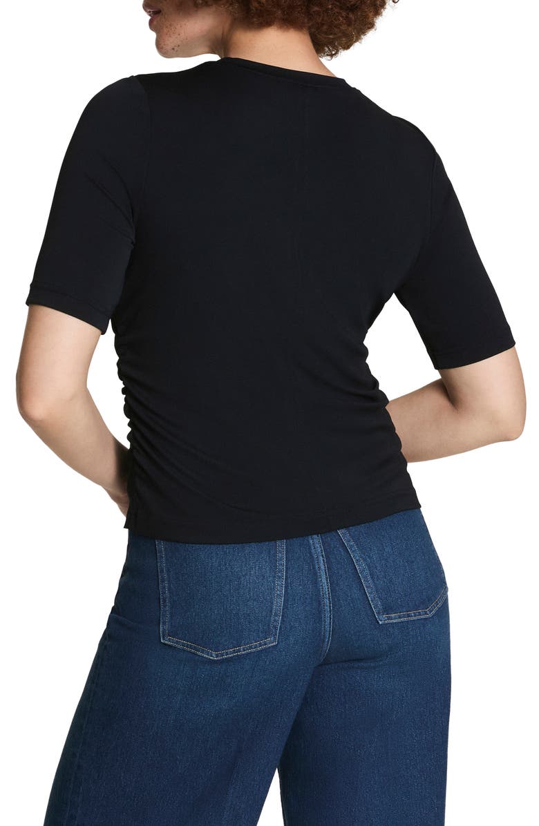 SPANX<sup>®</sup> Sleek Ruched Jersey Top, Alternate, color, 