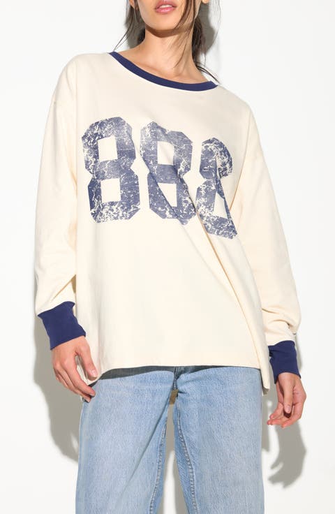 888 Balance Jett Relaxed Long Sleeve Graphic T-Shirt
