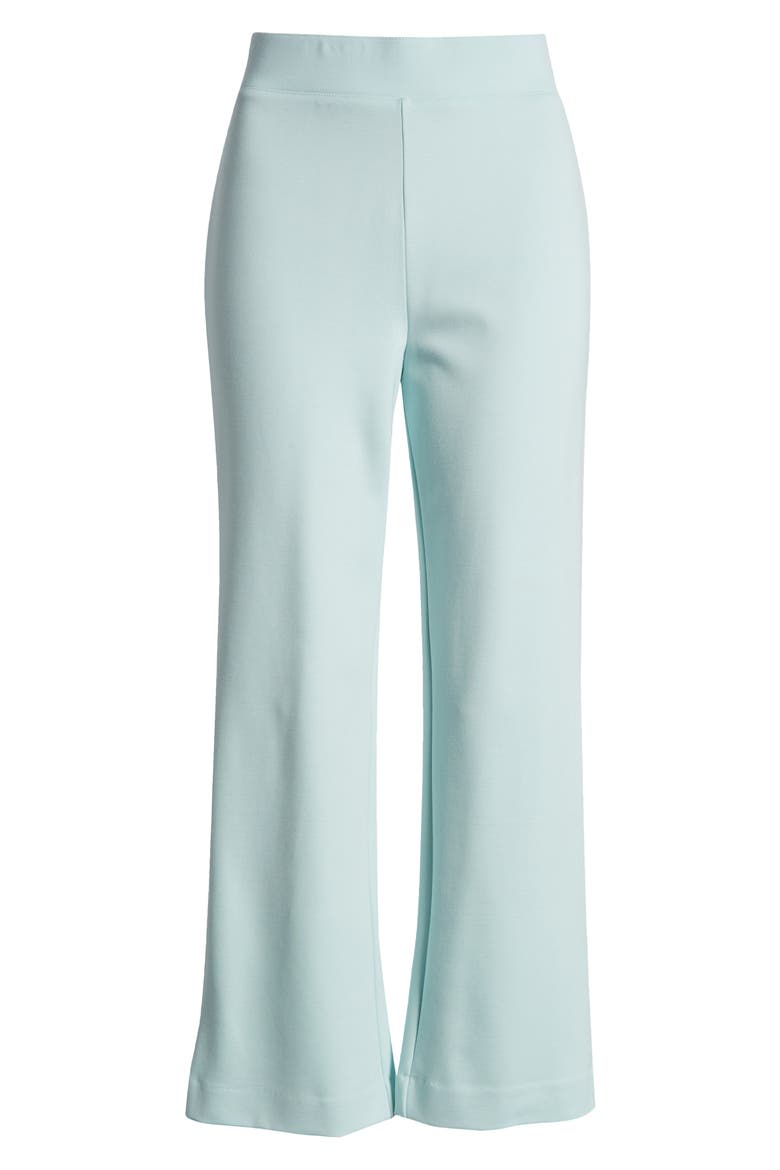 Kick Flare Crop Pants, Alternate, color, ROBINS EGG