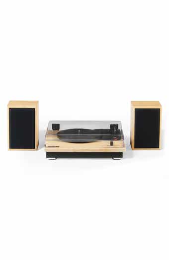 Crosley Radio Brio 3-Speed Turntable & Bookshelf Speakers Set