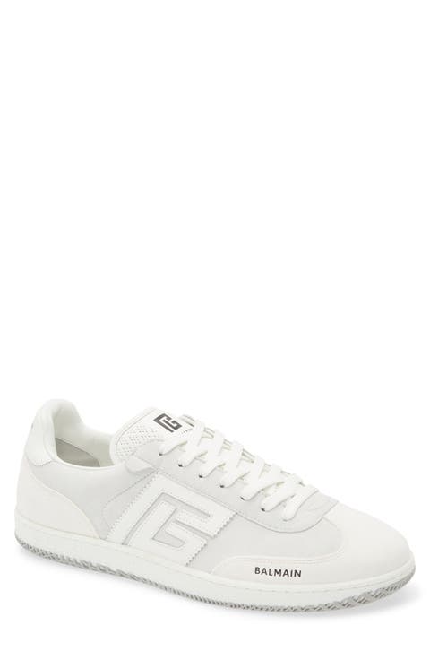 Men's Balmain White Sneakers & Athletic Shoes