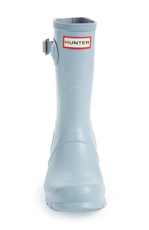 Hunter Original Short Waterproof Rain Boot In Blue