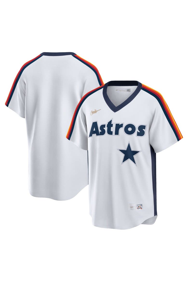 Men's Nike White Houston Astros Home Cooperstown Collection Player Jersey, Main, color, White